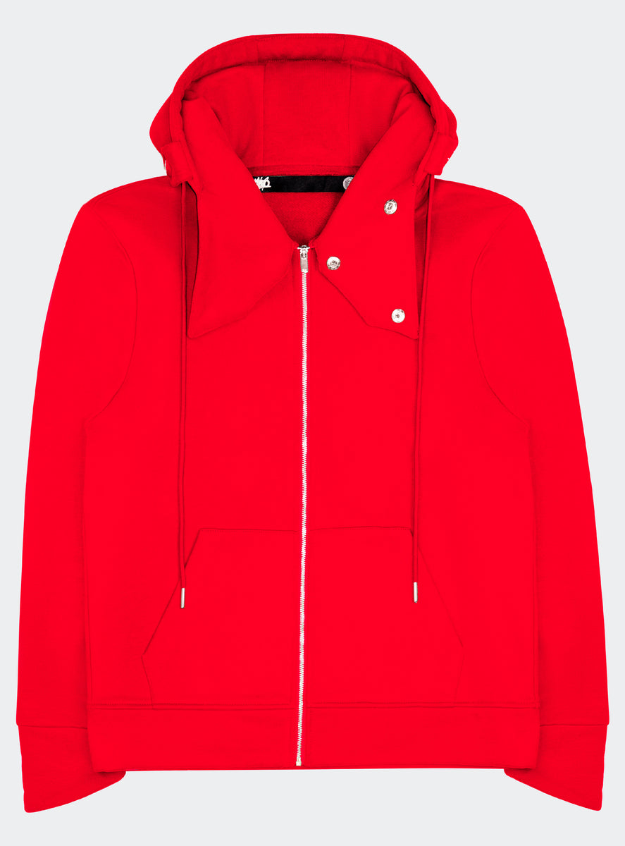 Mouth Off Hoodie Fiery Red M122850HYB HYBRID