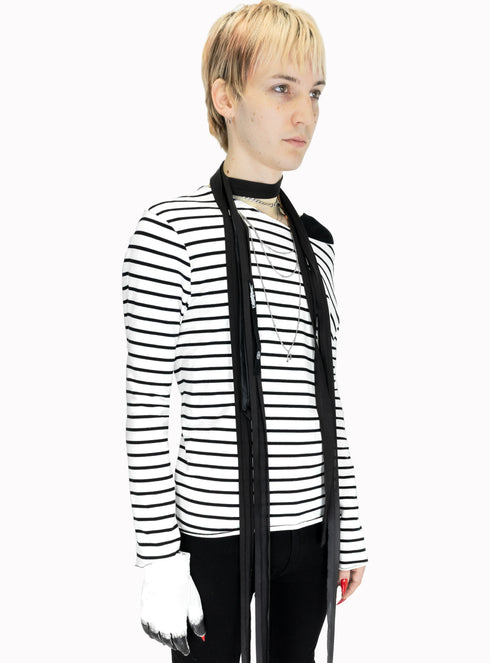 Jeanne Neck Scarf Black - M225006HYB