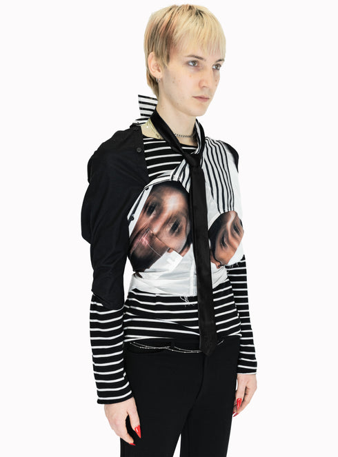 Porte-clés Queue de Renard Noir - M123006HYB