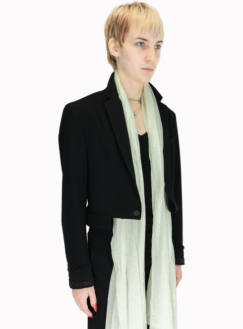 Porte-clés Queue de Renard Noir - M123006HYB