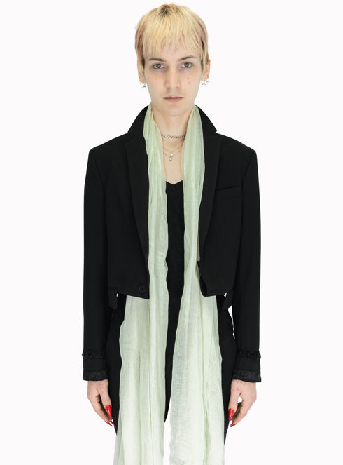 Porte-clés Queue de Renard Noir - M123006HYB