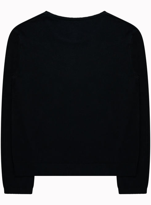 Feather Cashmere Sweater Black - M425610HYB