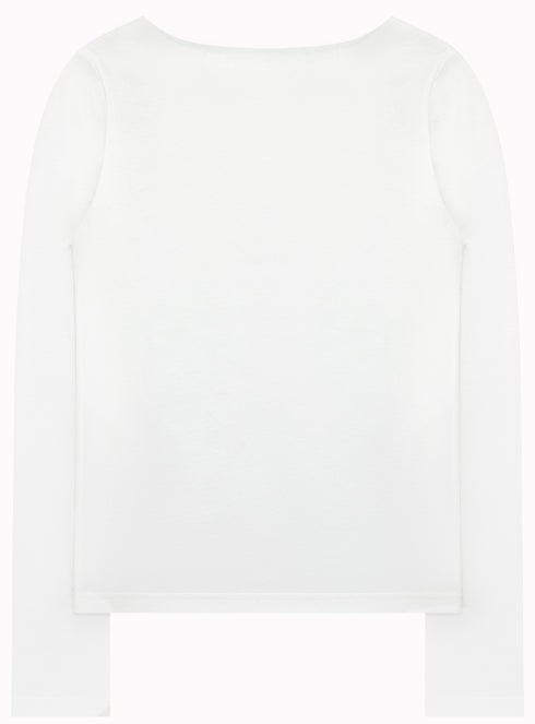 Castle Groupie LS Pocket Tee White - M425811HYB