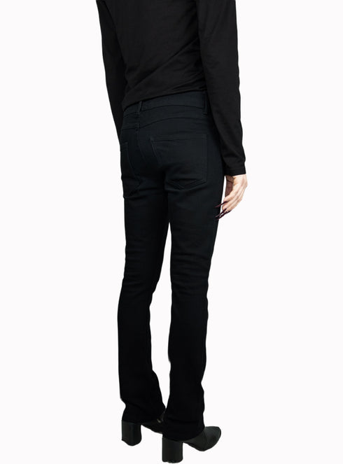 Lune Skinny Flare Denim Black - M425120HYB