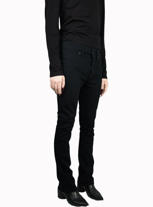 Lune Skinny Flare Denim Black - M425120HYB