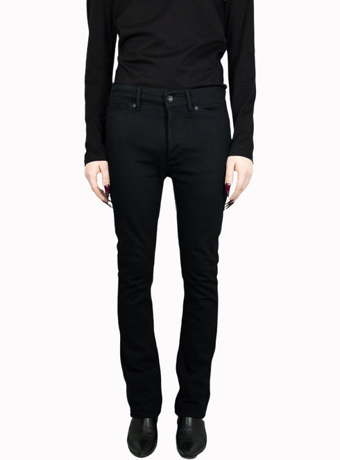Lune Skinny Flare Denim Black - M425120HYB