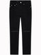 K02 Distressed Knee Skinny Denim Black - M126115HYB
