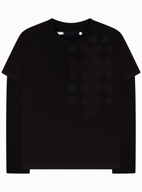 Polkadot Groupie Layered Tee - M425812HYB