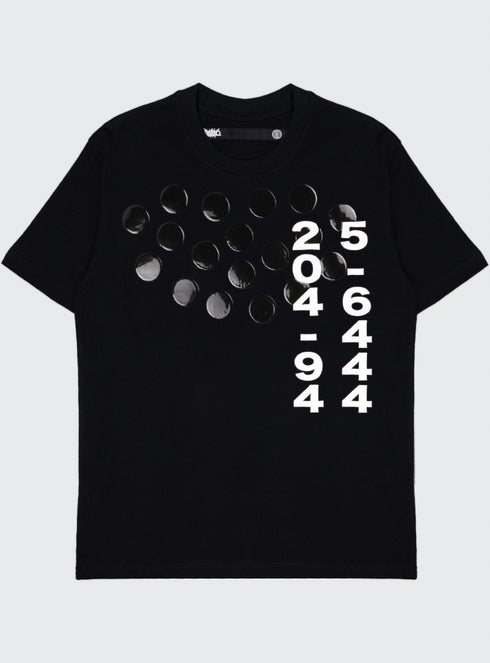 T-shirt avec numéro de téléphone - M323800HYB