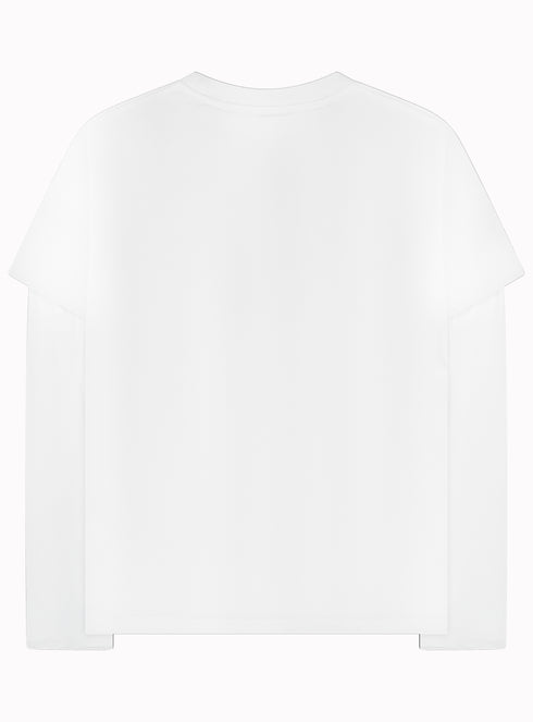 Ink Blot Groupie Layered Tee - M425812HYB