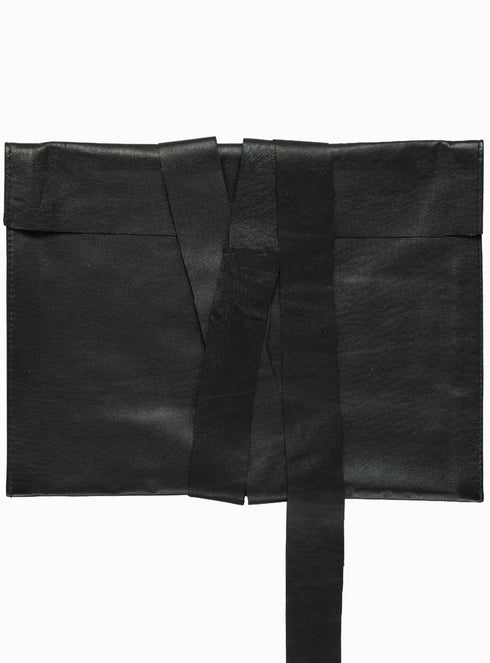 Leather Macbook Bag Black - M425002HYB