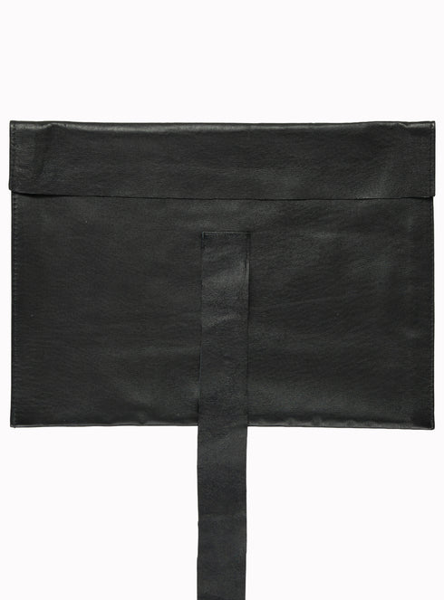 Leather Macbook Bag Black - M425002HYB