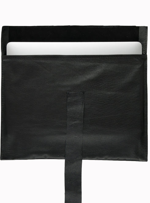 Leather Macbook Bag Black - M425002HYB