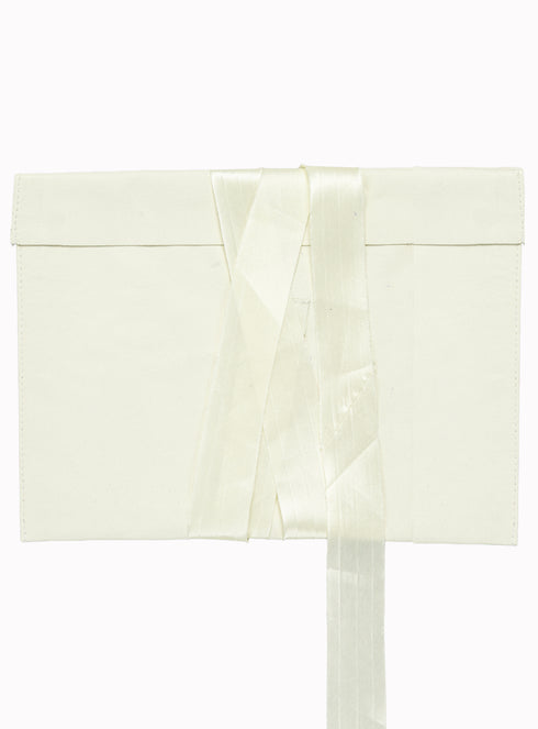 Leather Macbook Bag Bone - M425002HYB