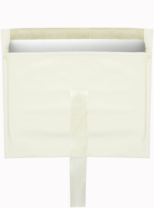 Leather Macbook Bag Bone - M425002HYB