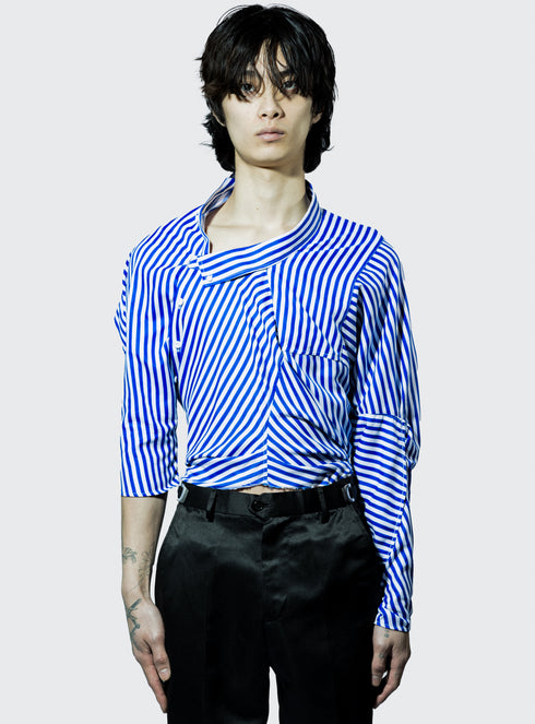 Metamorphosis Shirt Blue Stripe - M224696HYB
