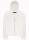 Peyton V-Neck Hoodie Aged White - M226849HYB