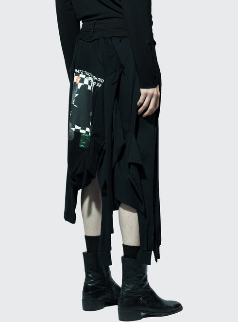 Rebuild Skirt Black - M224138HYB