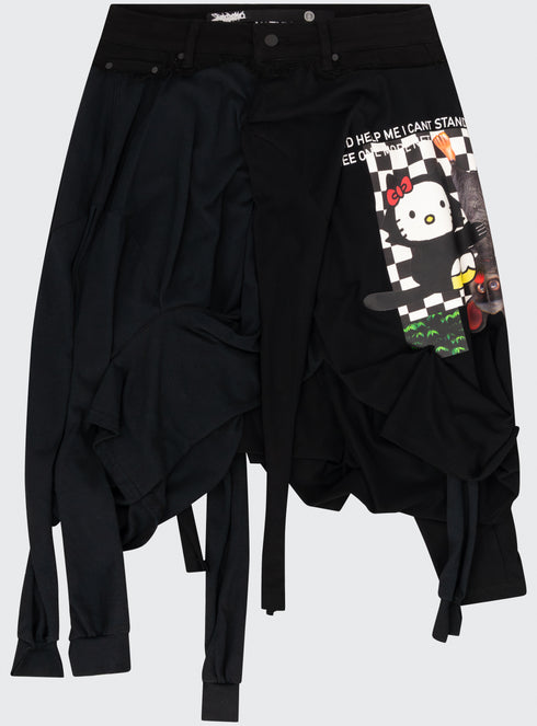 Rebuild Skirt Black - M224138HYB