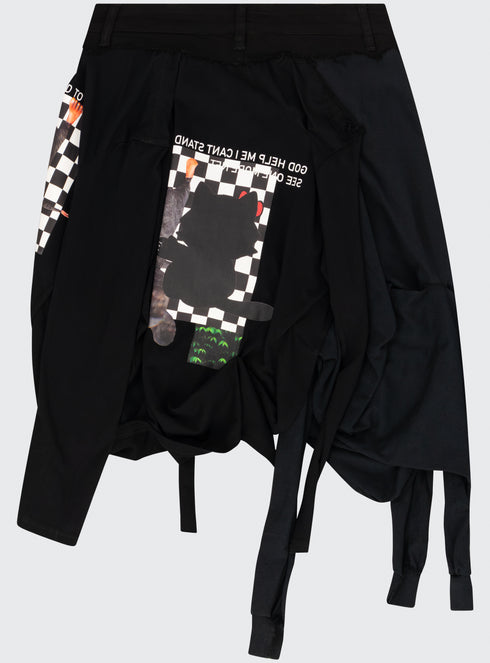 Rebuild Skirt Black - M224138HYB