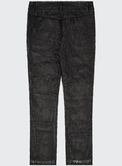 Webbed Mini Boot Flare Trousers - M424100HYB