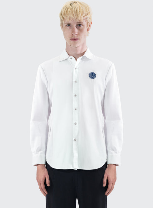 Chemise étoile à patch globe - M423601HYB