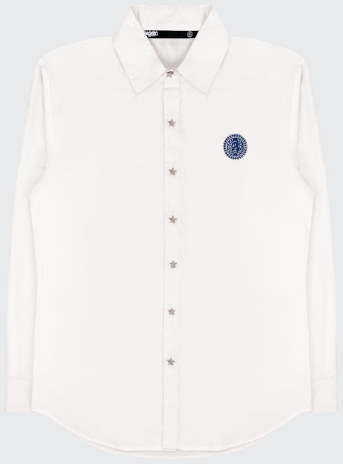 Chemise étoile à patch globe - M423601HYB