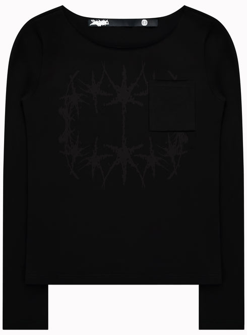 Shallow Water Groupie LS Pocket Tee - M425811HYB