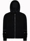 Soloist Zip Up Hoodie Black - M425849HYB
