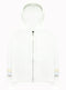 Soloist Zip Up Hoodie White - M425849HYB