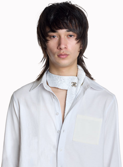 Cavalier Scarf White - M126005HYB