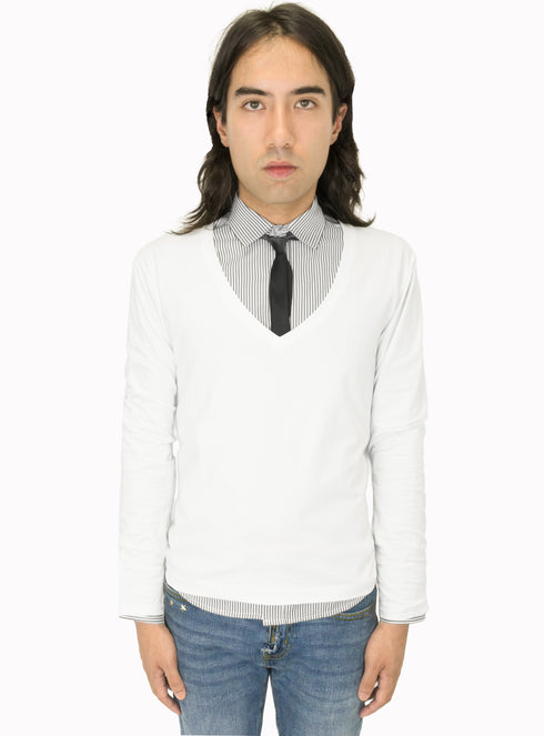 Chemise ML Feather Noir - M120810HYB