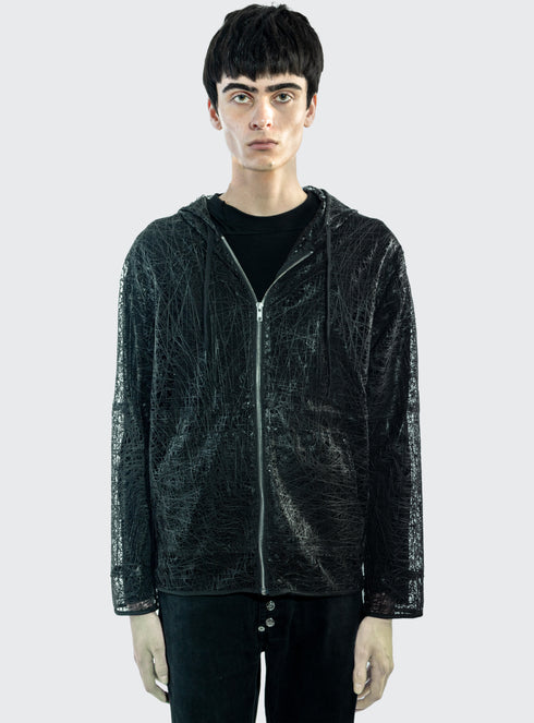 Webbed Zipped Hoodie - M424849HYB