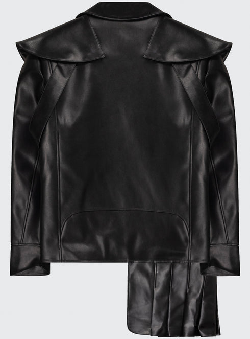 Veste de motard en cuir Skylite - M123425HYB