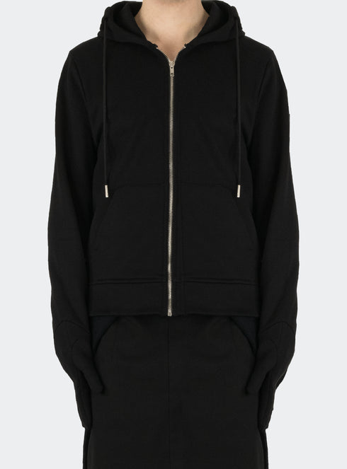 Sweat à capuche ganté Noir - M123855HYB