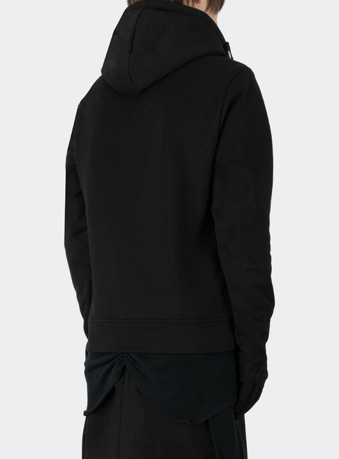 Sweat à capuche ganté Noir - M123855HYB