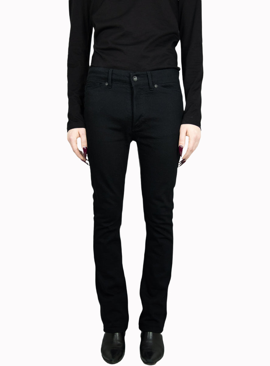 Lune Skinny Flare Denim Black - M425120HYB – HYBRID