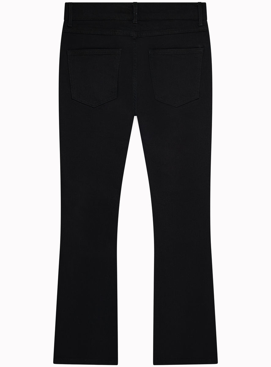 Lune Skinny Flare Denim Black - M425120HYB – HYBRID