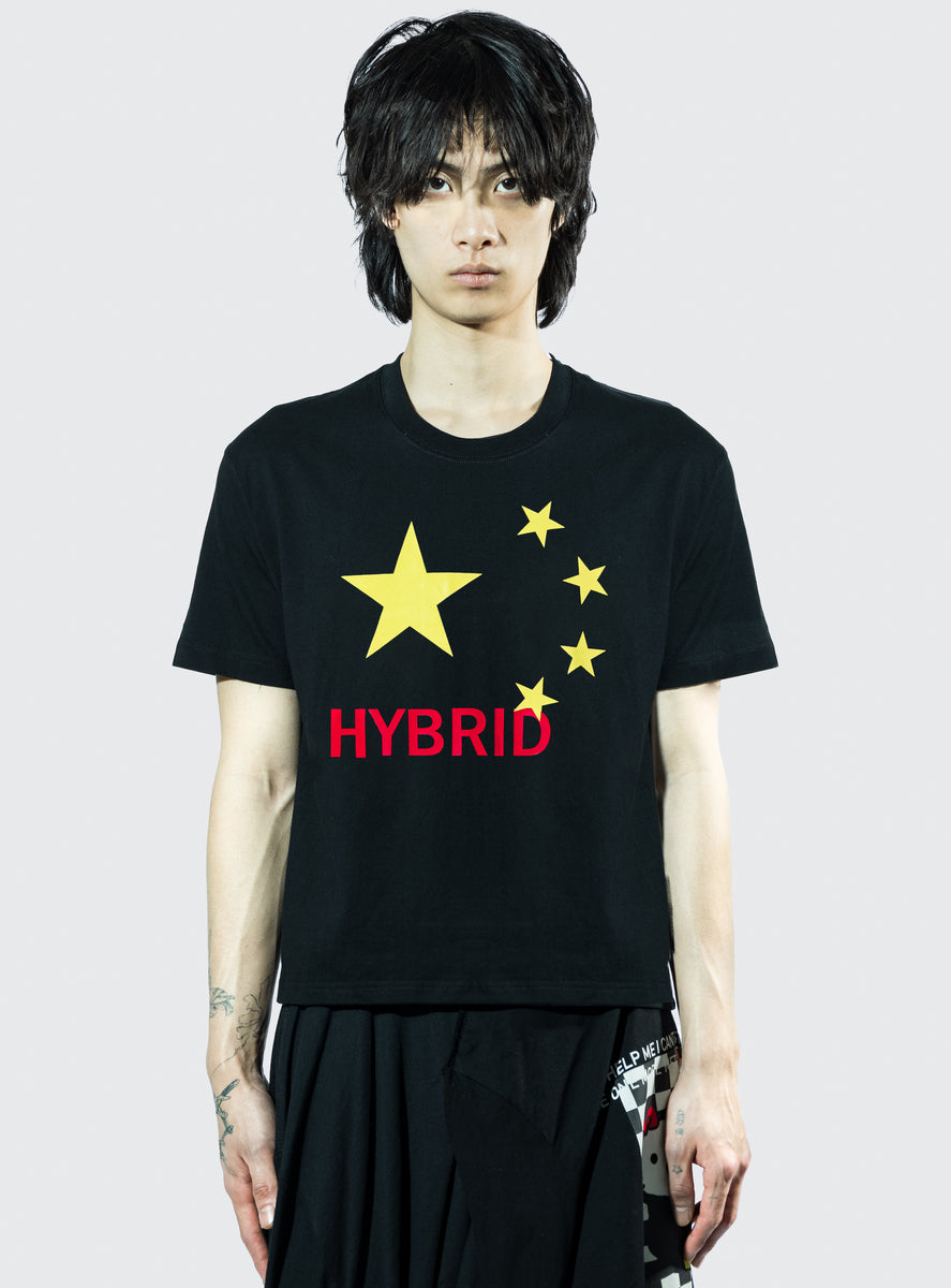 Flag Tee Black - M224802HYB – HYBRID